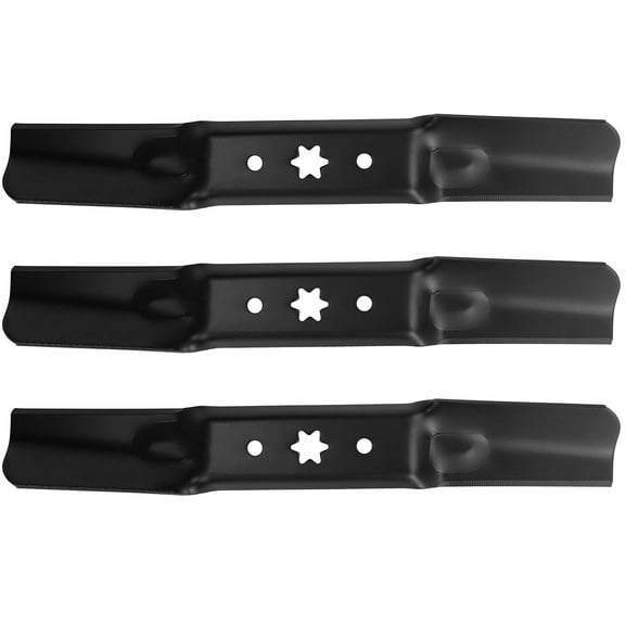 CCIYU Lawn Mower Blade for 34 / 50 Inches deck, Compatible for Cub Cadet for MTD for Troy Bilt 942-05052A G8200 G8300 ZS6700 XT1-LT50 RZT-S50 XT2-LX50 for Columbia CYT5023SE ZT-L50 M155-34