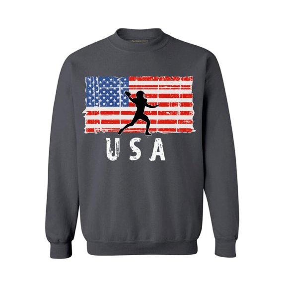 Awkward Styles American Football USA Crewneck USA Pride USA Patriotic Men Women Sweater Patriotic Gifts Vitage USA Flag Sweatshirt for Men 4th of July Party Vitage USA Flag Sweatshirt for Women