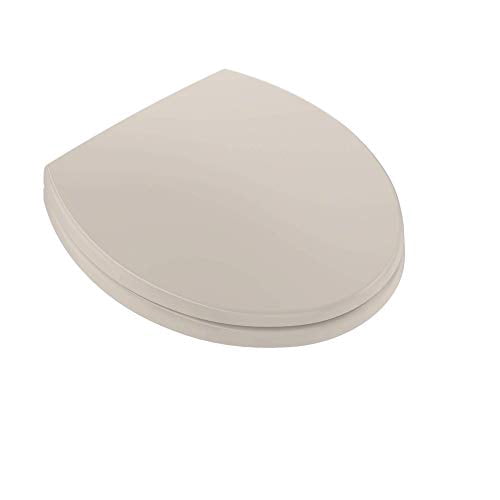 TOTO® SoftClose® Non Slamming, Slow Close Round Toilet Seat and Lid, Bone - SS113#03
