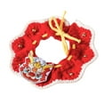 thumbnail image 2 of Collar de gato de Año Nuevo perfecl Tejido a mano Ajustable 30-35 cm, 2 of 7