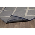 thumbnail image 3 of Erbanica 6' x 9' Indoor Outdoor Blue Large Diamond Reversible Plastic Rug, 3 of 5