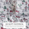 thumbnail image 4 of Great Bay Home Rustic Inspired Microfiber Sheet Set (King, Winter Wonderland), 4 of 9