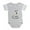 Heather Gray, variant on CafePress - Bunny Hugger - Cute Infant Baby Football Bodysuit