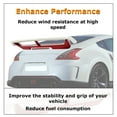 thumbnail image 2 of KUAFU Rear Trunk Lip Spoiler Wing Painted For 09-21 for Nissan 370Z Nismo style, 2 of 4