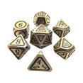 thumbnail image 2 of Juego de Dados Zulema 7x Dados poliédricos D4 D6 D8 D10 D12 D20, 2 of 8