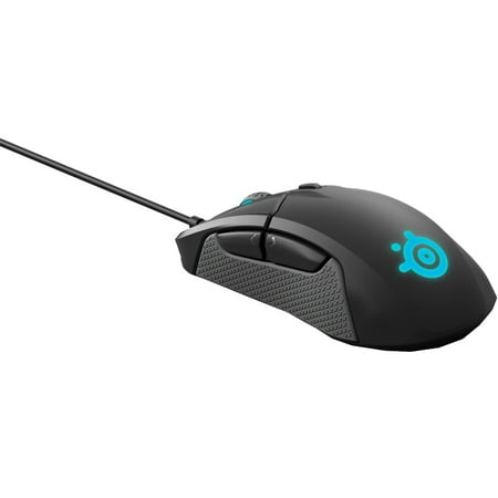 SteelSeries - Rival 310 Wired Optical Gaming Mouse with RGB Lighting - Black