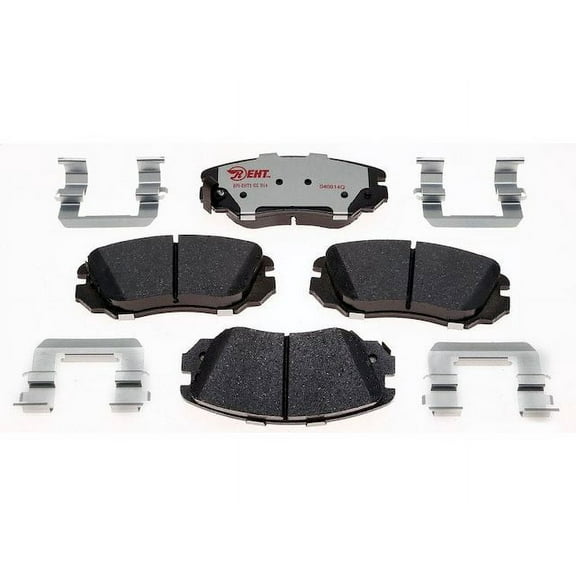 Front Brake Pad Set - Compatible with 2010 - 2017 GMC Terrain 2011 2012 2013 2014 2015 2016