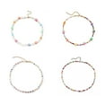 thumbnail image 3 of Qarigey Collar de perlas Gargantilla de cuentas Estilo bohemio Cadena de cuello Joyería de verano Boho Accesorio de moda para fiesta Ropa, zapatos y accesorios Miscelánea Tipo 1, 3 of 6