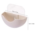 thumbnail image 3 of WHEANG Clearance Soap Dish Shower Wall Mounted Soap Tray Shower Bathroom Kitchen Countertop Creative Soap Rack With Handy Hook, 3 of 3