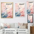 thumbnail image 4 of Designart "Simplistic Wind Energy" Wind Turbines Canvas Art Print, 4 of 7