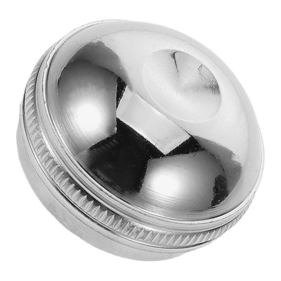 unbranded Silver Flute Head Crown: Flute Headjoint Screw Cap Replacement Repair Equipment Metal Instrument Parts