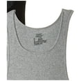 thumbnail image 2 of Hanes mens Comfortsoft Moisture Wicking Tagless Tank Undershirts - Multipacks undershirts, Assorted 2-pack, X-Large US, 2 of 2