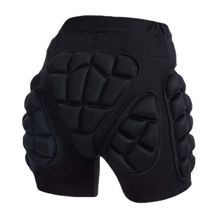 SIEYIO 3D Hip Protections EVA Butt Pad Protective Padded Shorts Skiing Protective Shorts 8 Size Skating Butt Pad Guard