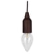 thumbnail image 2 of Linterna de camping LED para tienda | Lámpara colgante recargable por USB con brillo ajustable | Iluminación portátil para exteriores/interiores | Luz cálida | Marrón | 19x6x6 cm | 160 g, 2 of 9