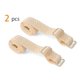 thumbnail image 2 of CORREAS DE SUJETADOR AJUSTABLES INSPIRADAS EN CHIC PARA MUJERES, BANDA ELÁSTICA DE MODA FLORAL BEIGE, 2 of 5