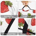 thumbnail image 6 of Strawberry and Dot White Pattern Teens Toddler Nap Mat with Pillow, Sleeping Mat Bag for Preschool Daycare 59"x22", 6 of 6