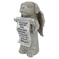 thumbnail image 1 of Design Toscano QL59384 Paw Prints on Our Hearts Memorial Dog Statue, Greystone, 1 of 5