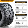 thumbnail image 3 of FREE COUNTRY 8PR Premium ATV/UTV Tires 27x9x14 & 27x11x14 fit 16-20 Kawasaki TERYX/4 LE, 3 of 8