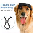 thumbnail image 1 of Pet Dog Baseball Cap Adjustable Sun Protection Sport Visor Cap With Ear Holes Chin Strap, 1 of 2