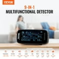 thumbnail image 2 of VEVOR Air Quality Monitor 9-IN-1, CO2, Temperature, Humidity, Formaldehyde TVOC AQI Tester, 2 of 9