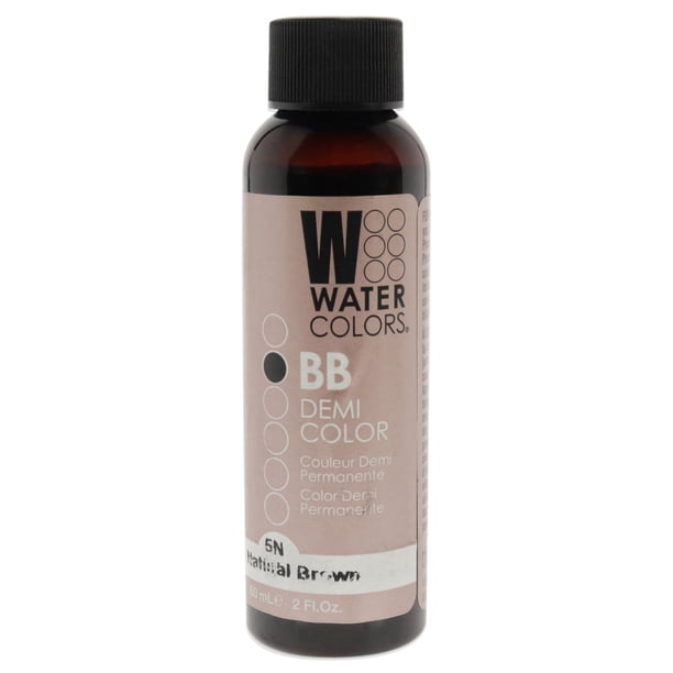 Tinte semipermanente para cabello Tressa BB - 5N Marrón Natural Medio Color de Pelo 2 oz