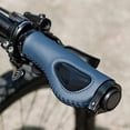 thumbnail image 4 of Bike Handle Grips 22x130mm Dead Fly Bike Grips Non-Slip PVC Microfiber Silicone Leather Ergonomic Hand-Sewn Double Lock-on Handlebar Lever for MTB,Road Bike, 4 of 6