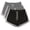 Gray, variant on Lenpel Women's Booty Running Shorts 3 Pc Soft Comfy Elastic Waist Drawstring Yoga Lounge Shorts Athletic Workout Shorts