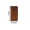 thumbnail image 5 of RFID Blocking Women's Wallet Vintage Leather All in One Card Case Holder Slim, Bronze, 5 of 8