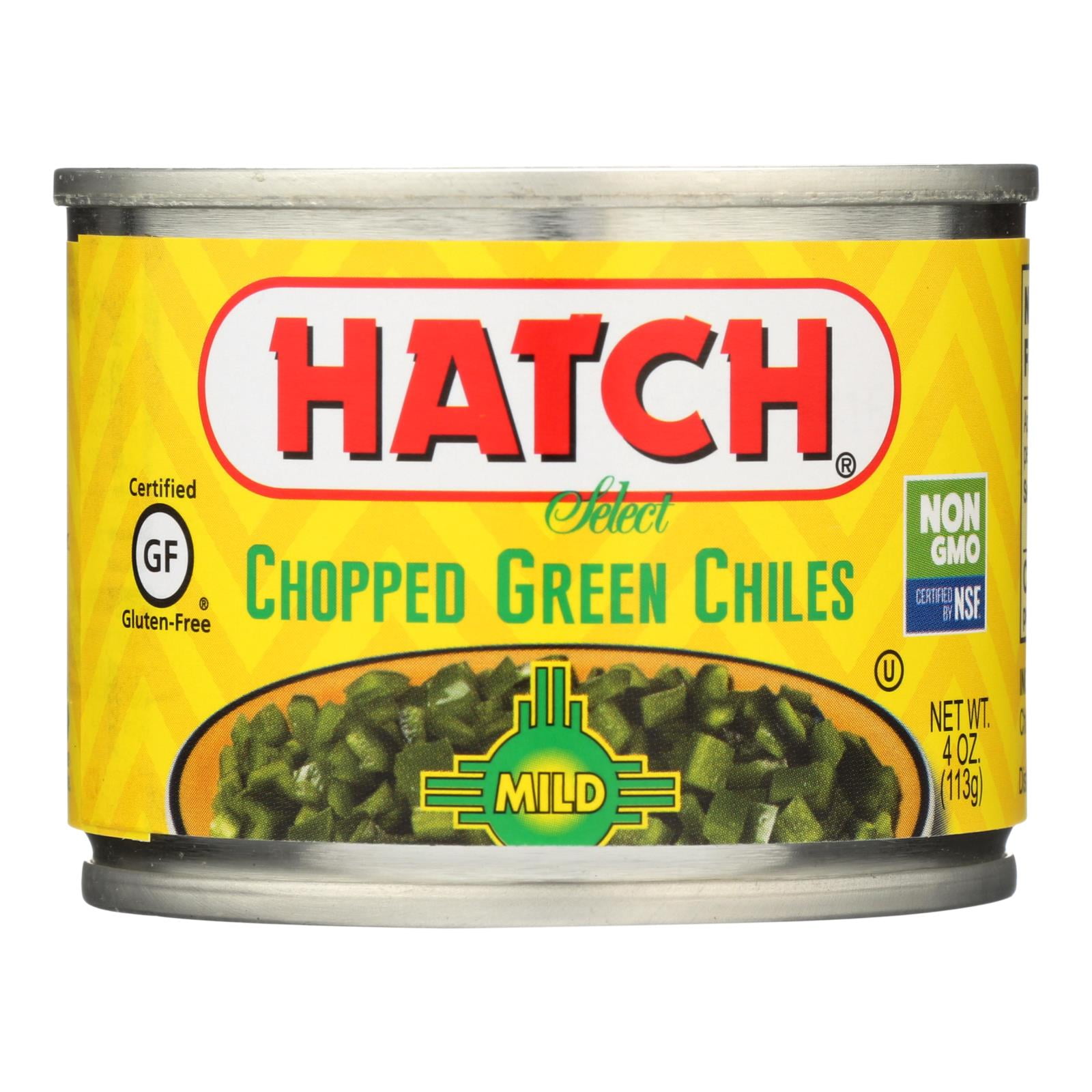 (Case of 24 )Hatch Chili Roasted Hatch Green Chile Green Chile 4 oz