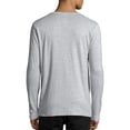 thumbnail image 3 of Hanes Men's and Big Men's Nano-T Long Sleeve Tee, Up To Size 3XL, 3 of 5