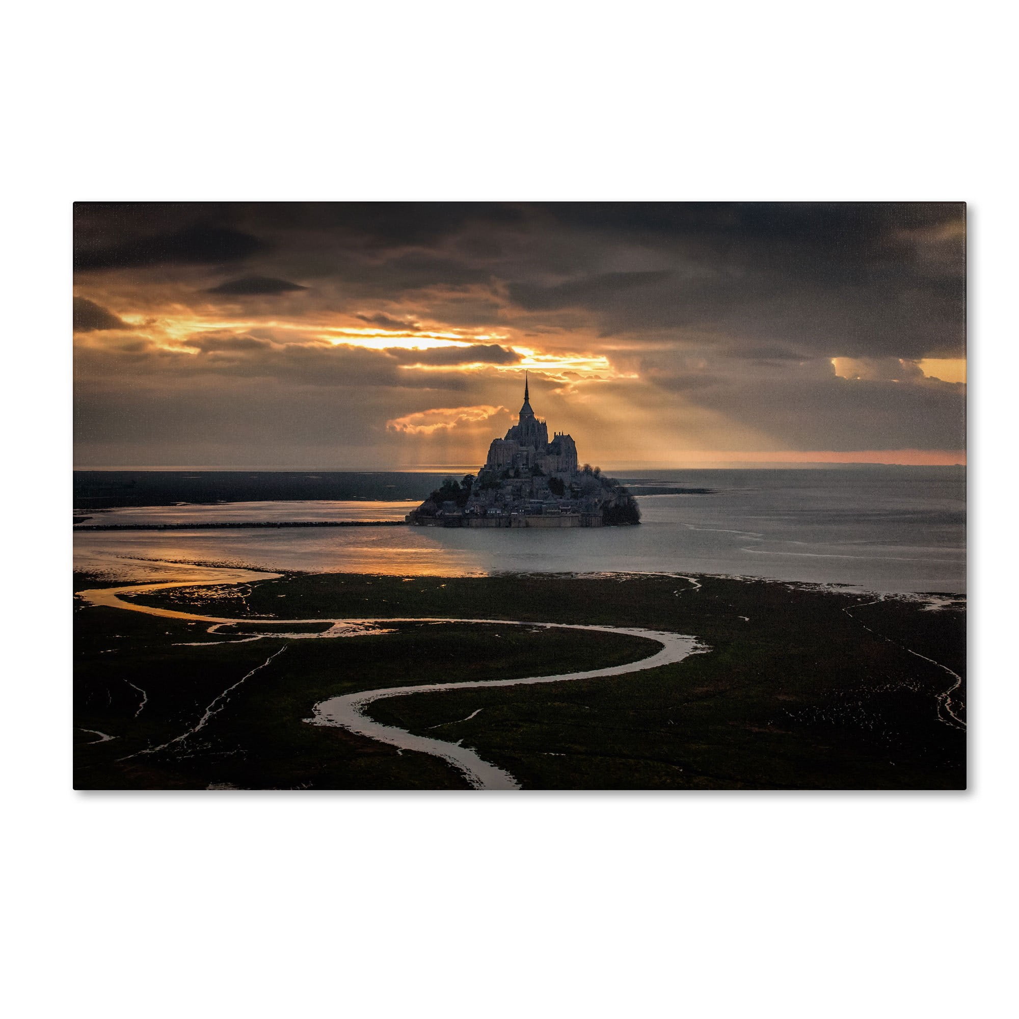 Trademark Fine Art "Welcome to the Hell" Canvas Art by Mathieu Rivrin