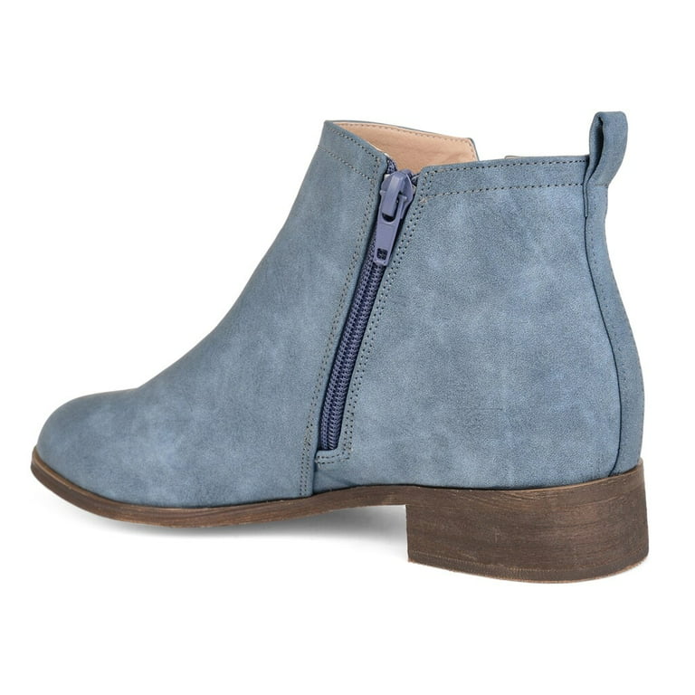 Journee Collection Petra Women s Ankle Boots Gray Walmart