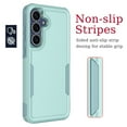 thumbnail image 6 of For Samsung Galaxy S25 FE Case, Shockproof Heavy Duty Rugged Phone Case for Samsung Galaxy S25 FE, Tekcoo Military Grade Protection Dual Layer Sturdy Durable Cover Cute Bumper - Mint, 6 of 8