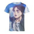 thumbnail image 3 of Wings of Liberty Attack on Titan Productos de tendencia retro Ropa para hombres Camiseta suave Camisetas deportivas Camisetas transpirables, 3 of 5