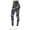 Camo Gray, variant on Women 3 inch Wide Waistband Full Length Ankle Legging Pants Yoga Sports