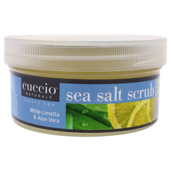 Sea Salt Scrub - White Limetta and Aloe Vera