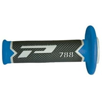 Pro Grip 788 Cross Triple Density Gray/Blue/Black MX Grips (PA078800TGBL)