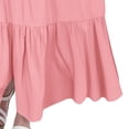 thumbnail image 7 of Kogui Kids Dress Girls Birthday Party Dress Ruffle Sleeve Sequin Dots Floral Tulle Dress Size 14-15 (Pink,14-15 Years), 7 of 7