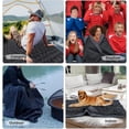 thumbnail image 6 of REDCAMP 59inx 71in Large Camping Blanket with Sherpa Lining, Cold Weather Warm Outdoor Blanket Windproof for Camping Stadium, Machine Washable Black, 6 of 9