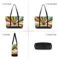 thumbnail image 6 of FORMRS Canvas Laptop Tote Bag for Women with 15.6" Computer Compartments Shoulder Handbag, Colorful Cat, 6 of 7