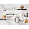 thumbnail image 6 of IOTC Kitchen tool Set Accesories Stainless Steel Cooking Utensils, One Size, Set of 8, 6 of 6