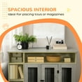 thumbnail image 6 of PawHut Furniture Style Dog Crate End Table W/ Adjustable Shelf Storage Space, 6 of 10