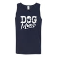 thumbnail image 2 of Wild Bobby Dog Mom Dog Lover Men Graphic Tank Top Navy XX-Large, 2 of 5
