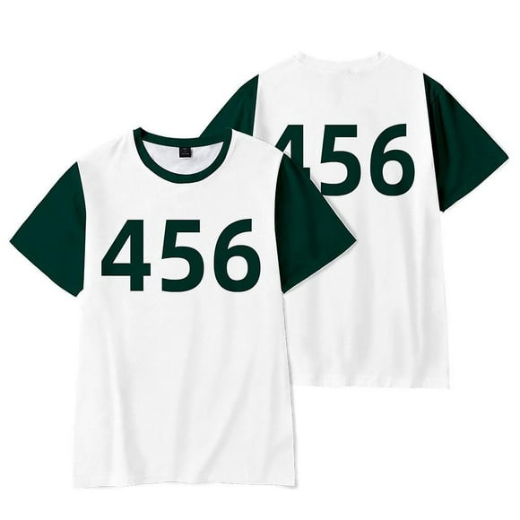 Squid Game Women's Costume T-shirt and Pullover Set