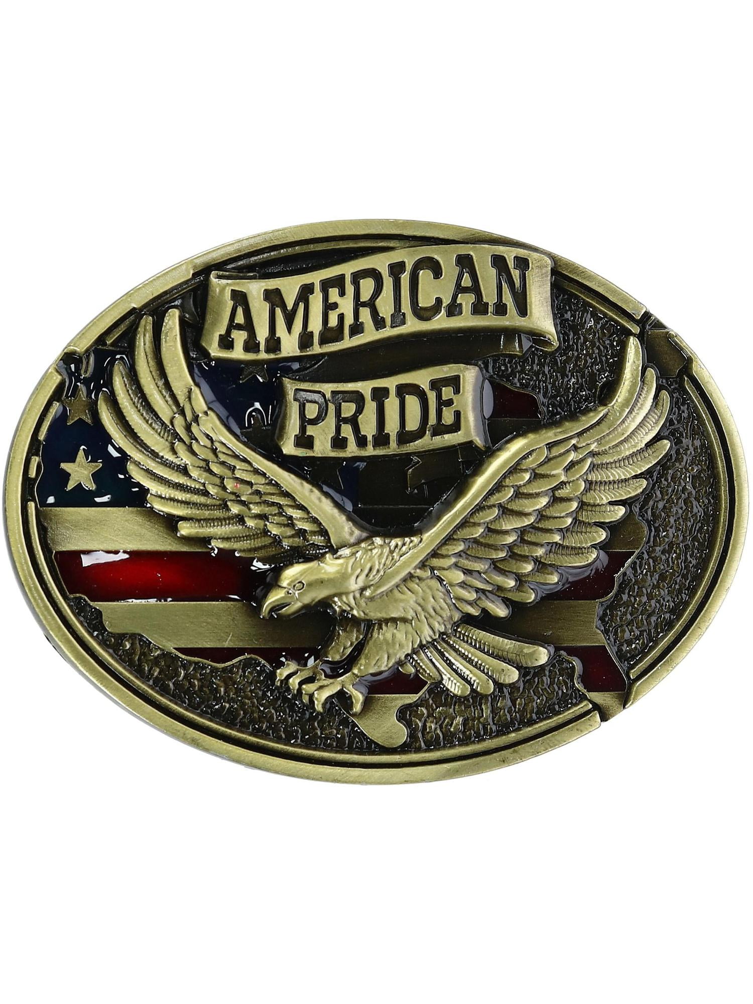 CTM Soaring Eagle American Pride Belt Buckle 