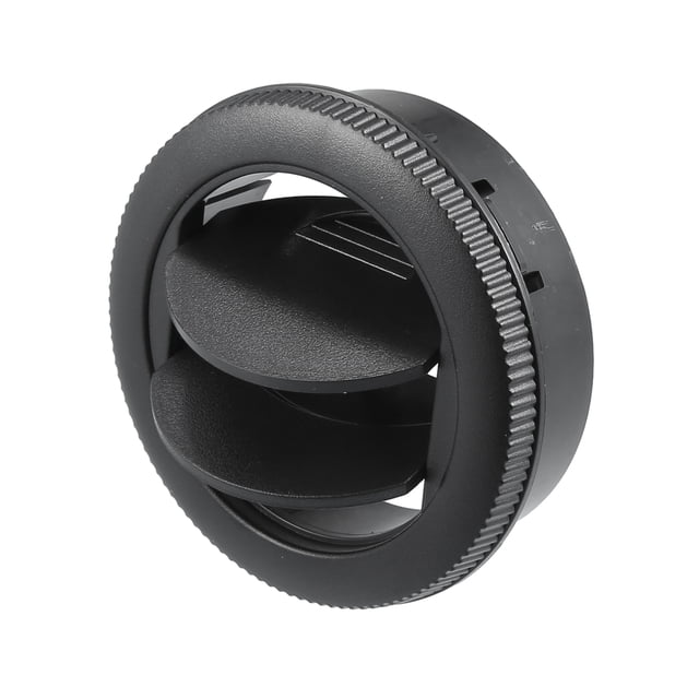 Accesorios Únicos 87mm 78mm Salida de Aire Redonda Negra AC Universal para RV Autobús Barco Yate Caravana