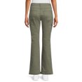 thumbnail image 2 of No Boundaries Women's Juniors Cargo Bootcut Pants, 31.5" Inseam, Sizes 1-21, 2 of 5