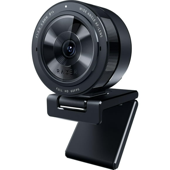 Razer Kiyo Pro Webcam for Streaming, Gaming, Video Calls: Full HD 1080p 60FPS - Adaptive Light Sensor - HDR Enabled - Wide Angle Lens with