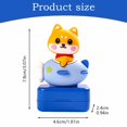 thumbnail image 2 of Name Stamp For Clothing Kids Personalised Clothes Stamp For Kids Customized Extra Options Name Label Stickers Textile Ink Not Faded Clothing For School Supplies Daycare, 2 of 7