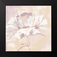 thumbnail image 2 of May 12x12 Black Modern Framed Museum Art Print Titled - Blush Beauty Florenti, 2 of 5